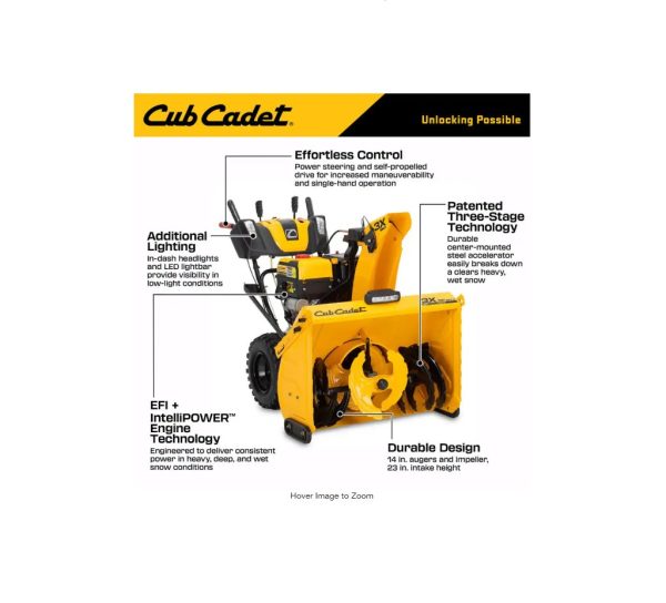 Cub Cadet Gas Snow Blower (Raffle 241121645P) - Image 10