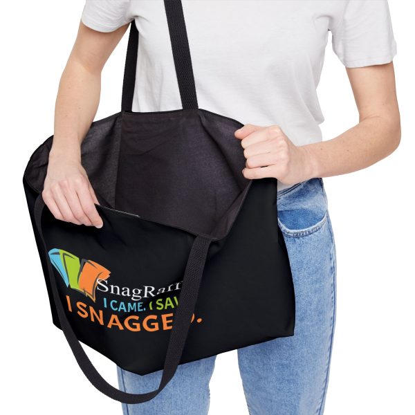 SnagRaffle Tote - Black I Snagged - Image 6