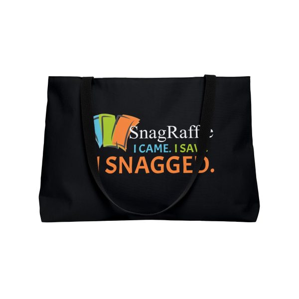 SnagRaffle Tote - Black I Snagged - Image 4