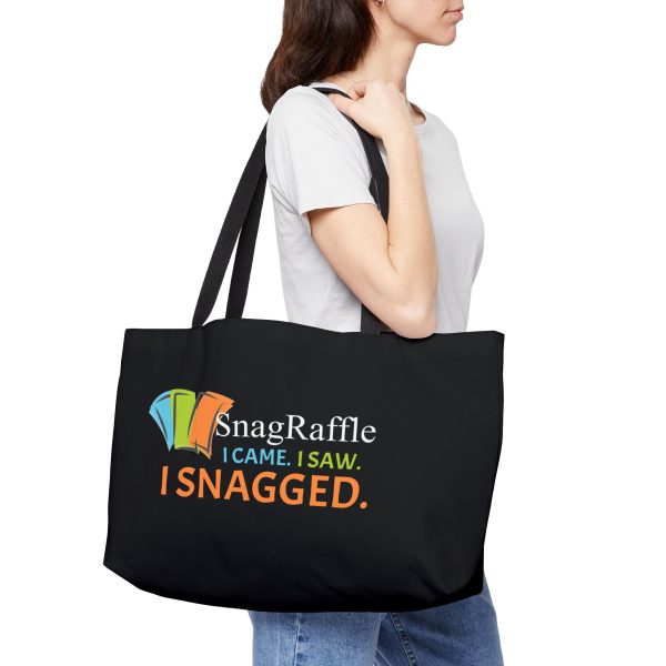 SnagRaffle Tote - Black I Snagged