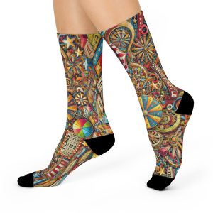 SnagRaffle Crew Socks - Carnival