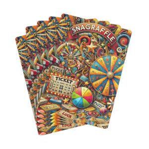 SnagRaffle Poker Cards - Carnival